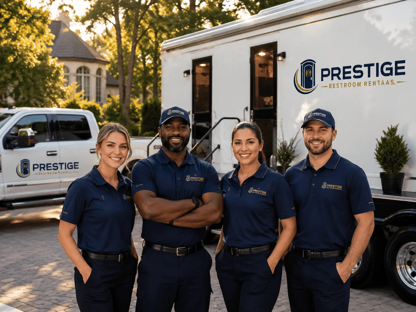 Trusted Luxury Portable Restrooms company in Mylo, ND